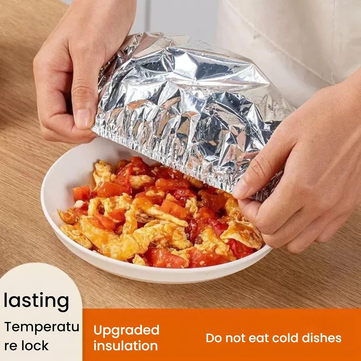 Reusable Aluminum Foil Food Covers