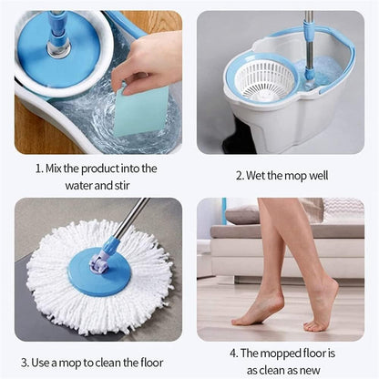 100pcs Multi Effect Floor Cleaning Slice